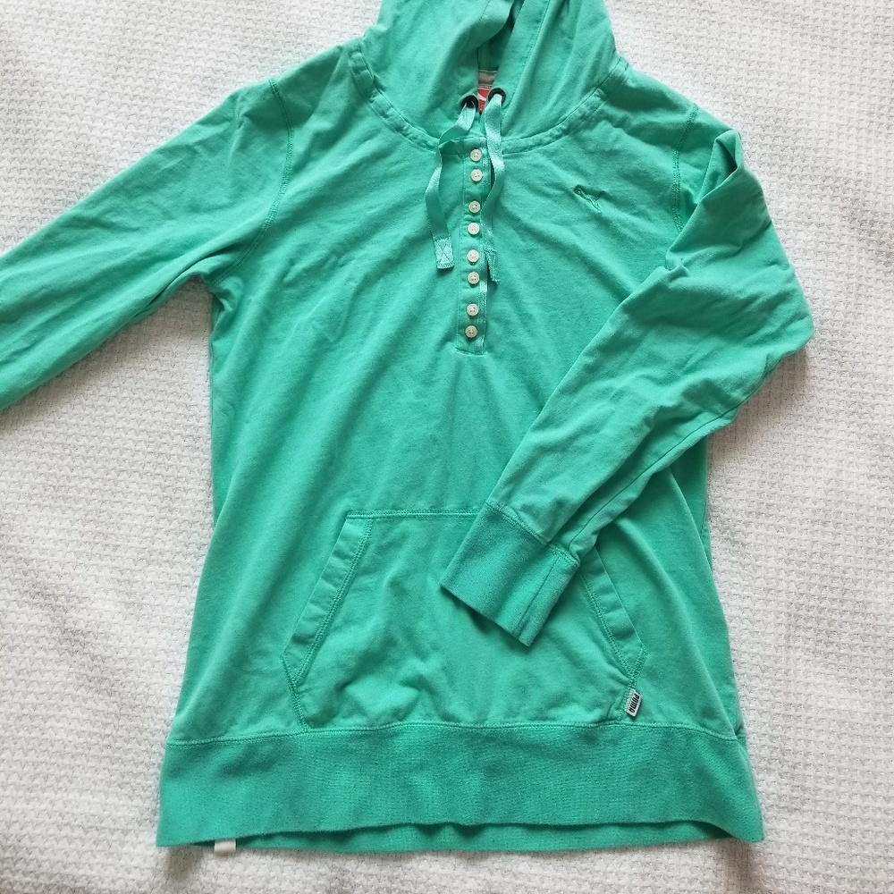 Aqua Super Soft Puma Hoodie